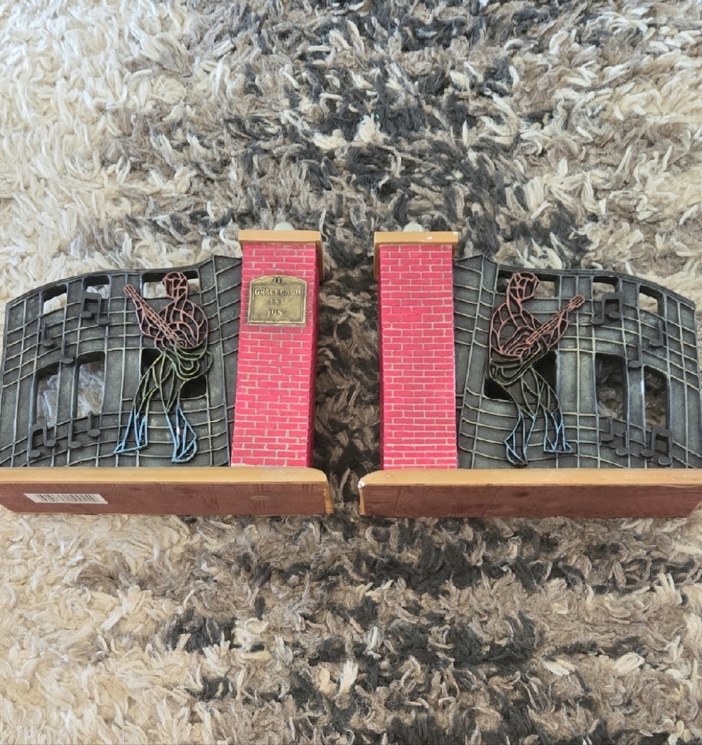 Vintage Graceland Elvis Presley Bookends